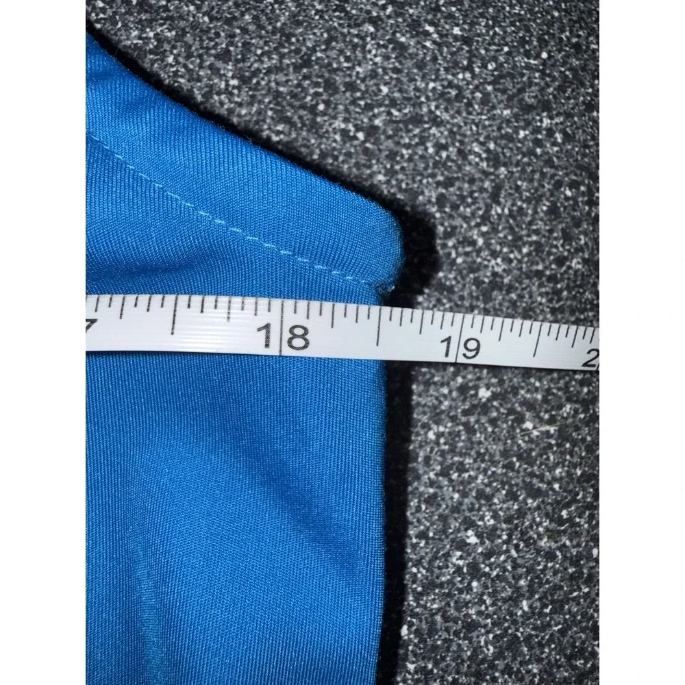 Nike Sleeveless Gym Shirt Men Size Medium Blue Gym Workout  Dri‎ Fit